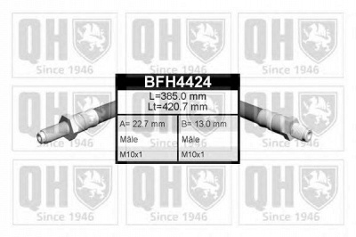QUINTON HAZELL bfh4424 -  Тормозной шланг